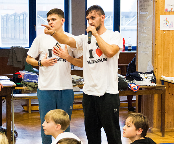Parkour kroužek - České Budějovice
