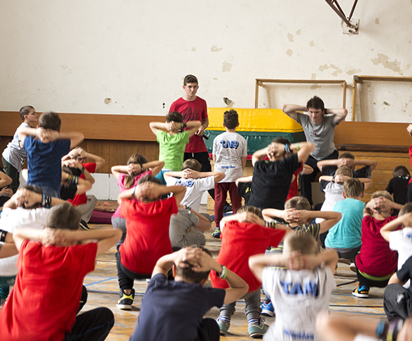 Parkour kroužek - Praha