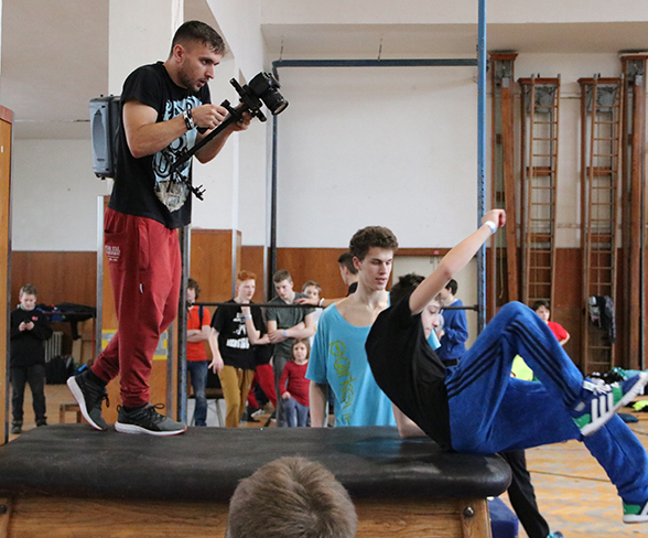 Parkour kroužek - Brno